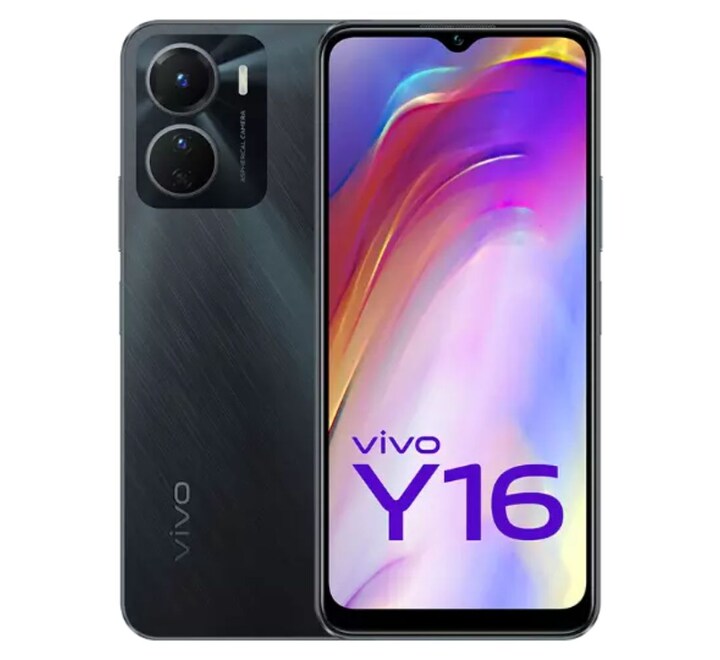Vivo Y16 (4 GB RAM 64 GB ROM Stellar Black) (VIVO Y16 4/64GB BLCK)